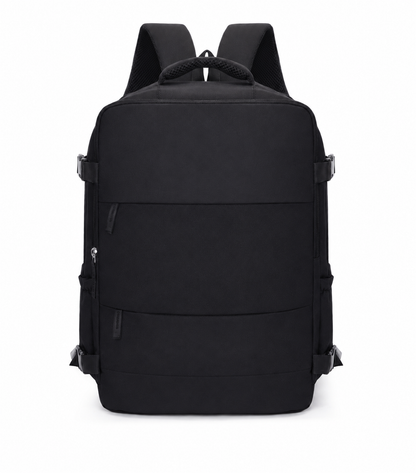 Negro · Mochila de viaje ZAIROA, vista completa del producto