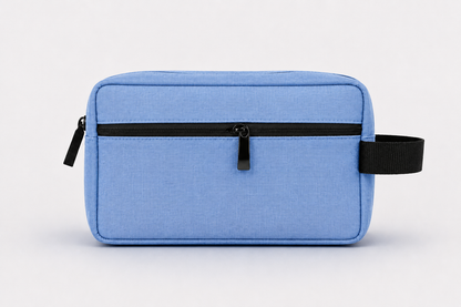 Azul · Neceser de viaje ZAIROA en azul, vista completa del producto