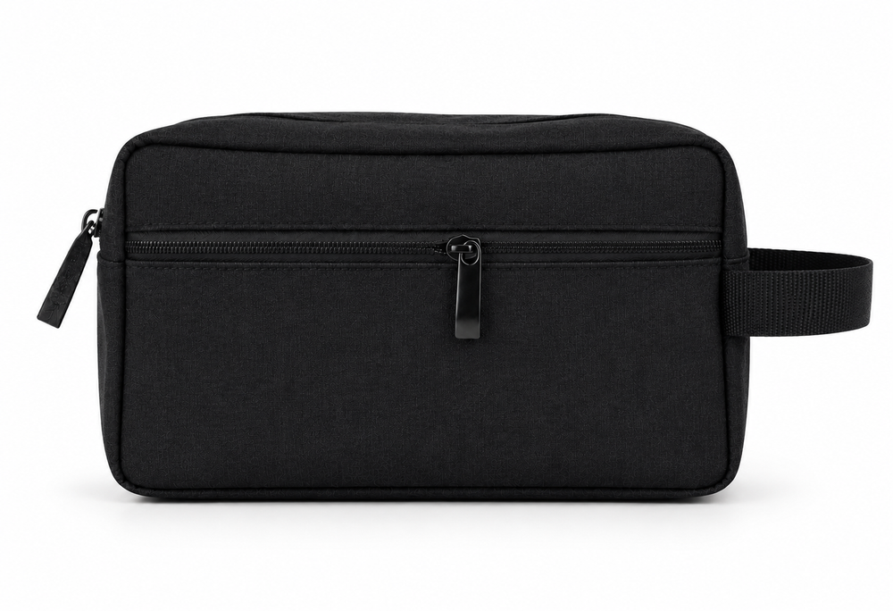 Negro · Neceser de viaje ZAIROA en negro, vista completa del producto